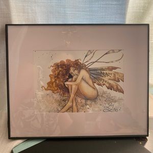 “Shy” fairy print by Amy Brown.